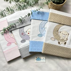 Jogo de Alcofa Algodão Lua