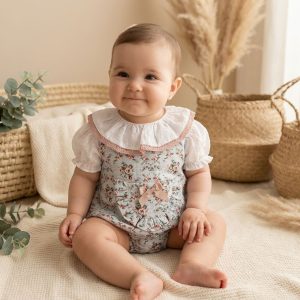 Conjunto Flores Azul