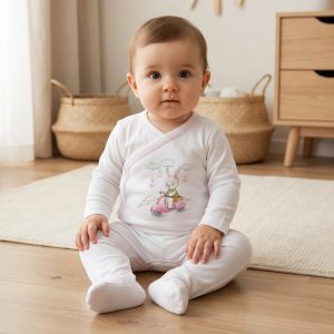 Body + Collant Motinha Rosa