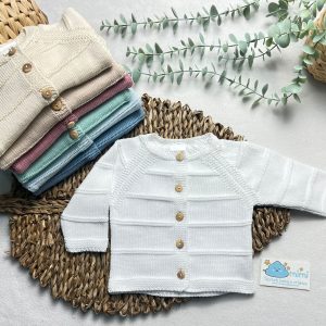 Casaco Malha Riscada