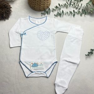 Body Collant Coração Brilho1