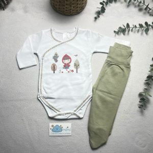 Body + Collant Capuchinho Verde