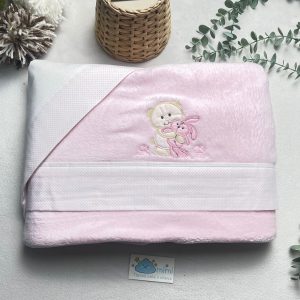 Jogo de Cama Coralina Cogumelos Rosa