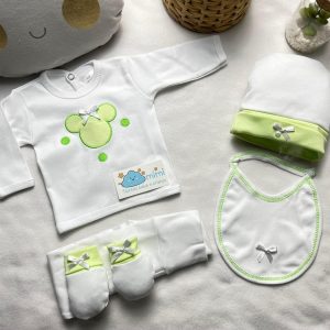 Conjunto Interiores Carinha Verde