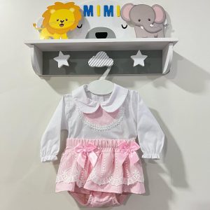 Conjunto Saia com Renda