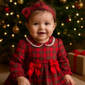 Vestido Xadrez  Vermelho