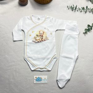 Body + Collant Comboio Pérola