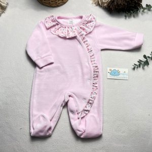 Babygrow Golinha Florida Rosa