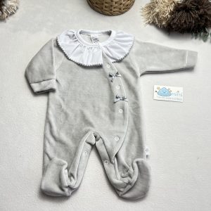 Babygrow Simples Cinza