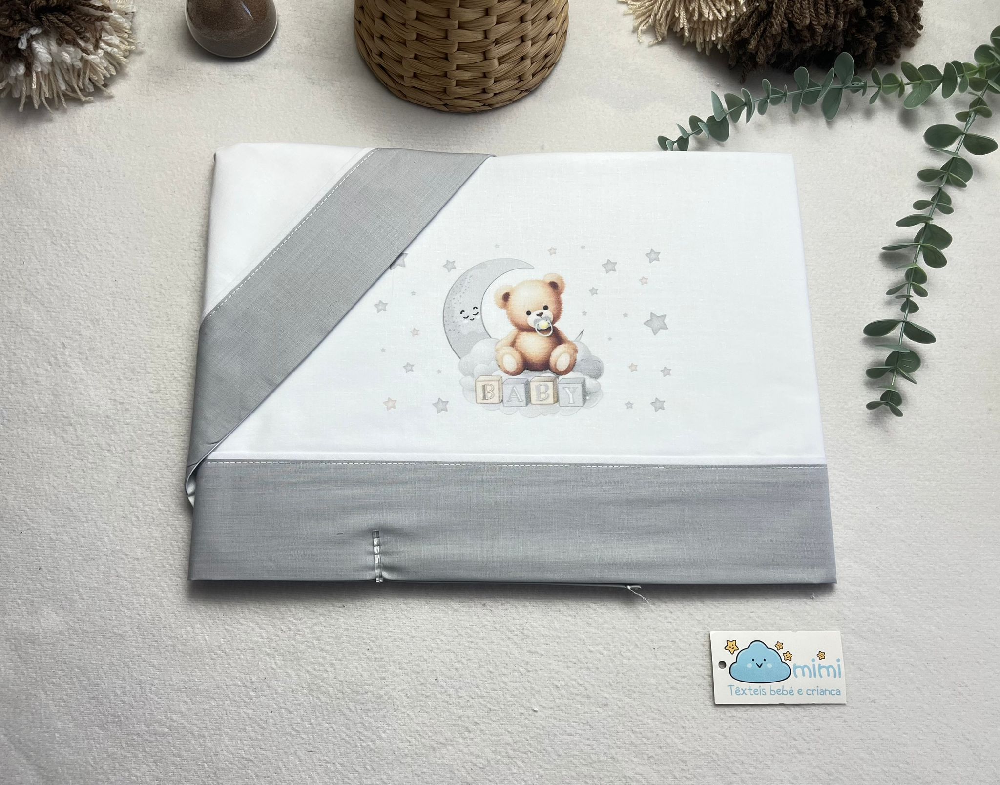 Jogo de Cama Algodão Ursinho Baby - Image 4