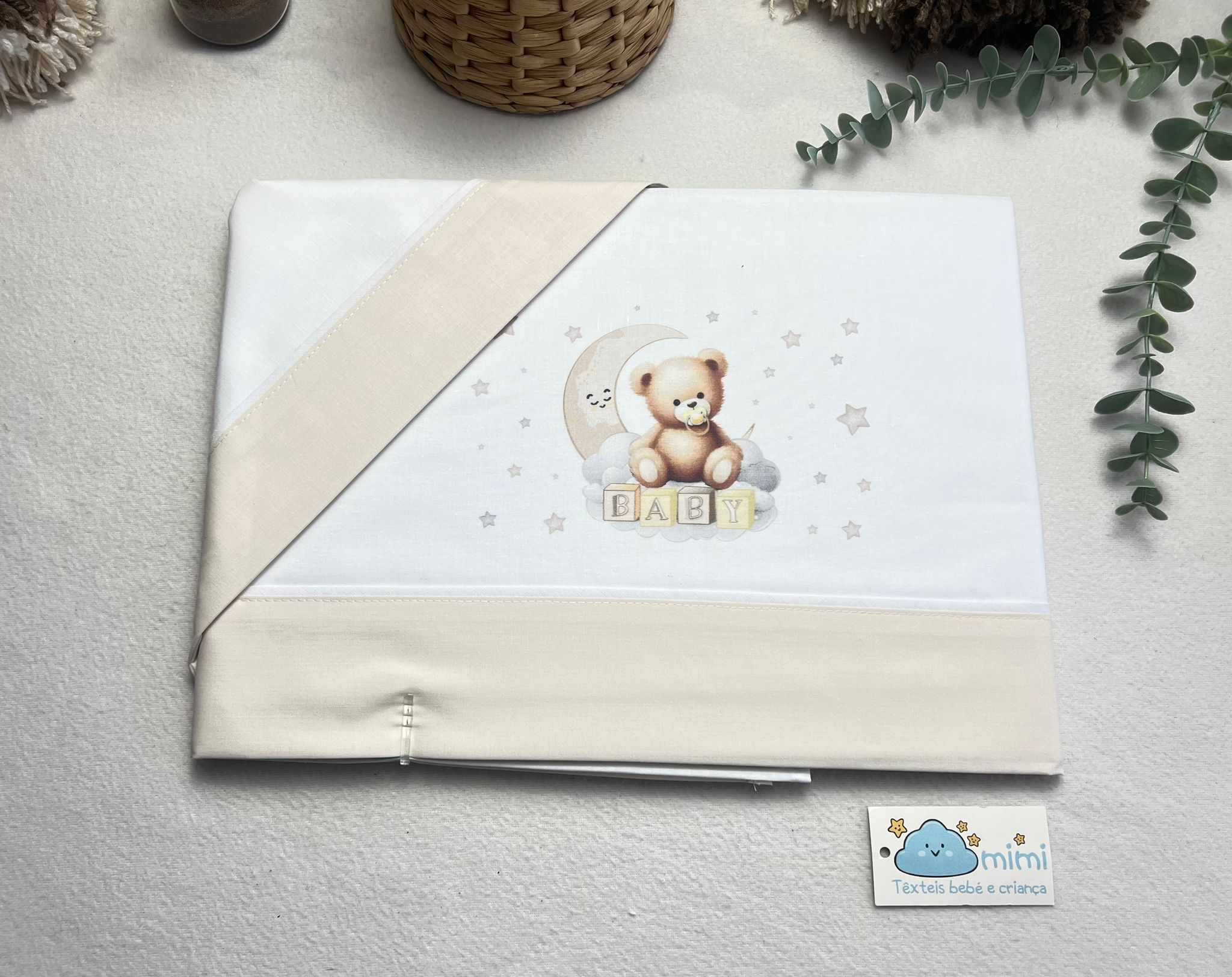 Jogo de Cama Algodão Ursinho Baby - Image 5