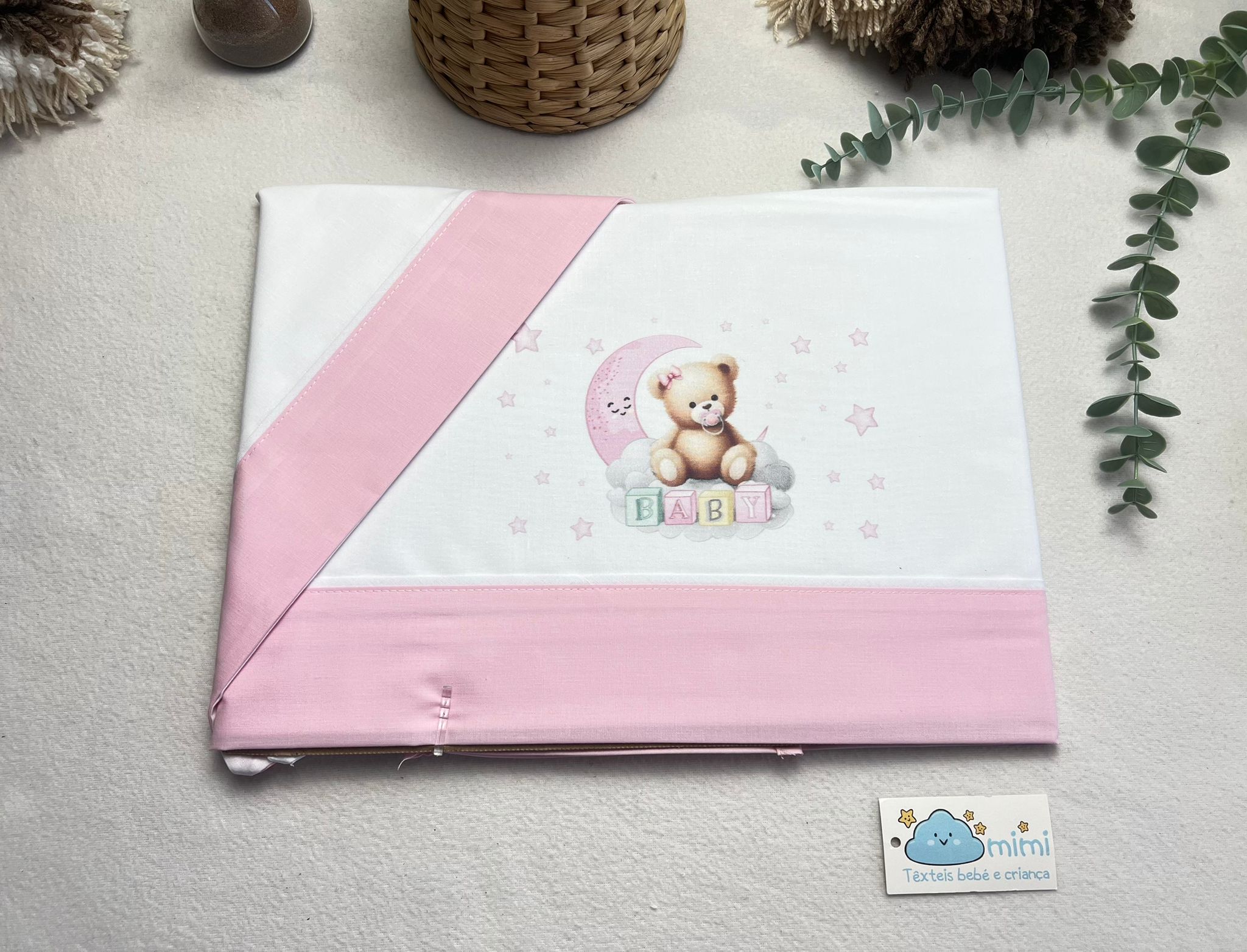 Jogo de Cama Algodão Ursinho Baby - Image 6