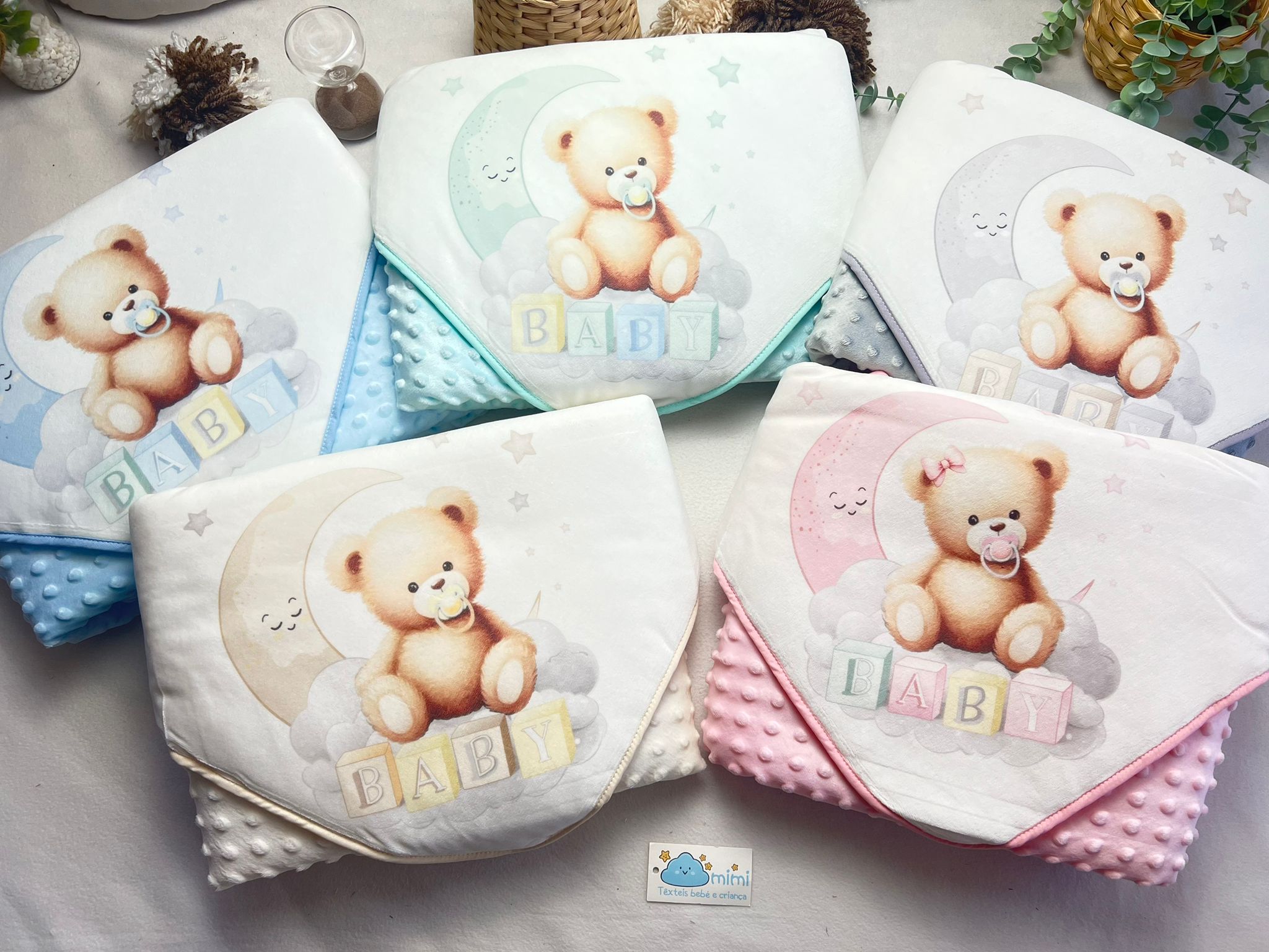 Mantinha Ursinho Baby