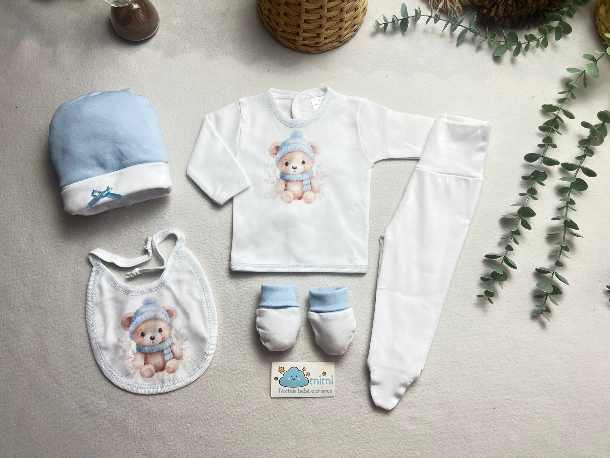 Conjunto Interiores Ursinho Cachecol - Image 5