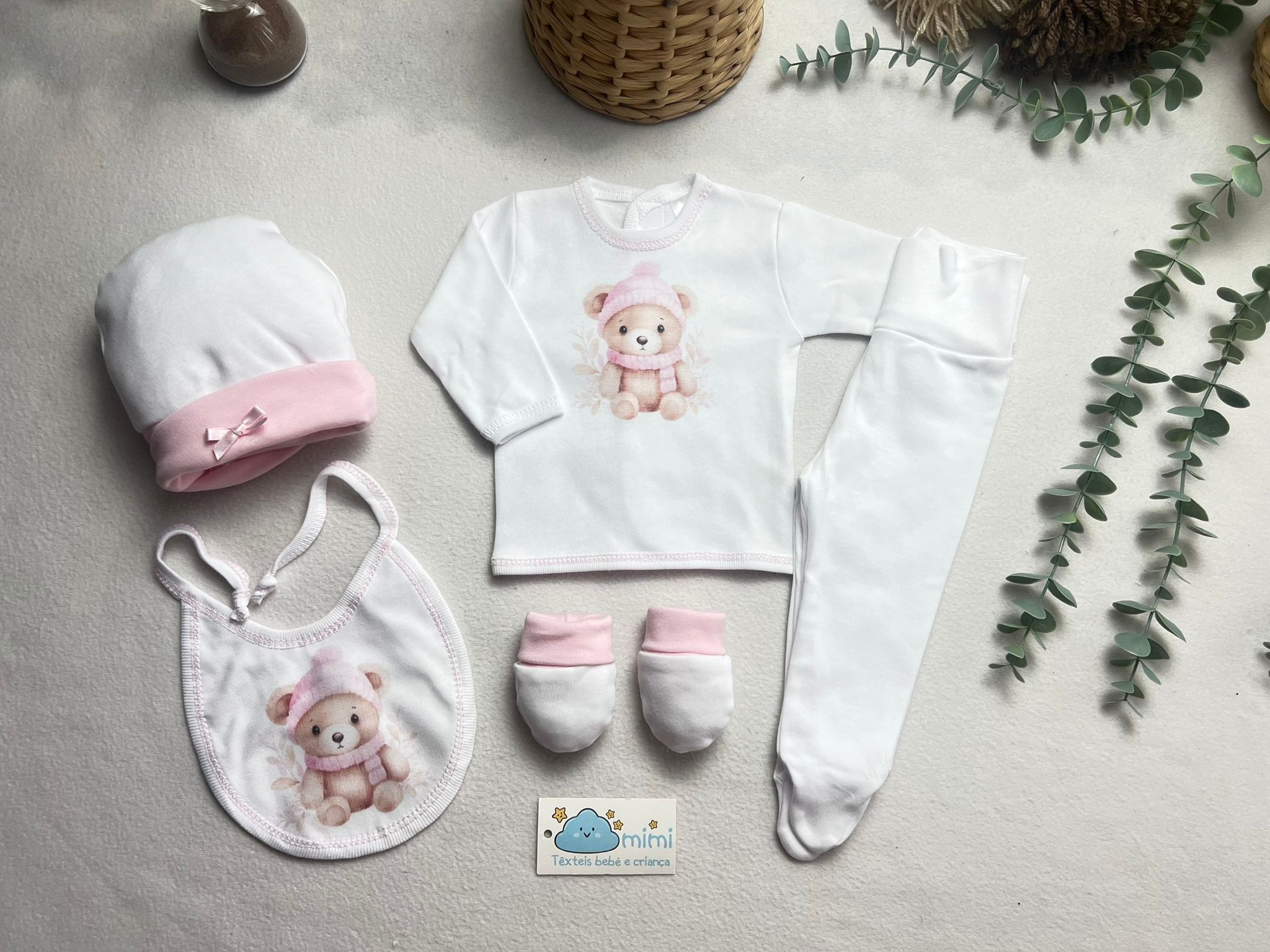 Conjunto Interiores Ursinho Cachecol - Image 6