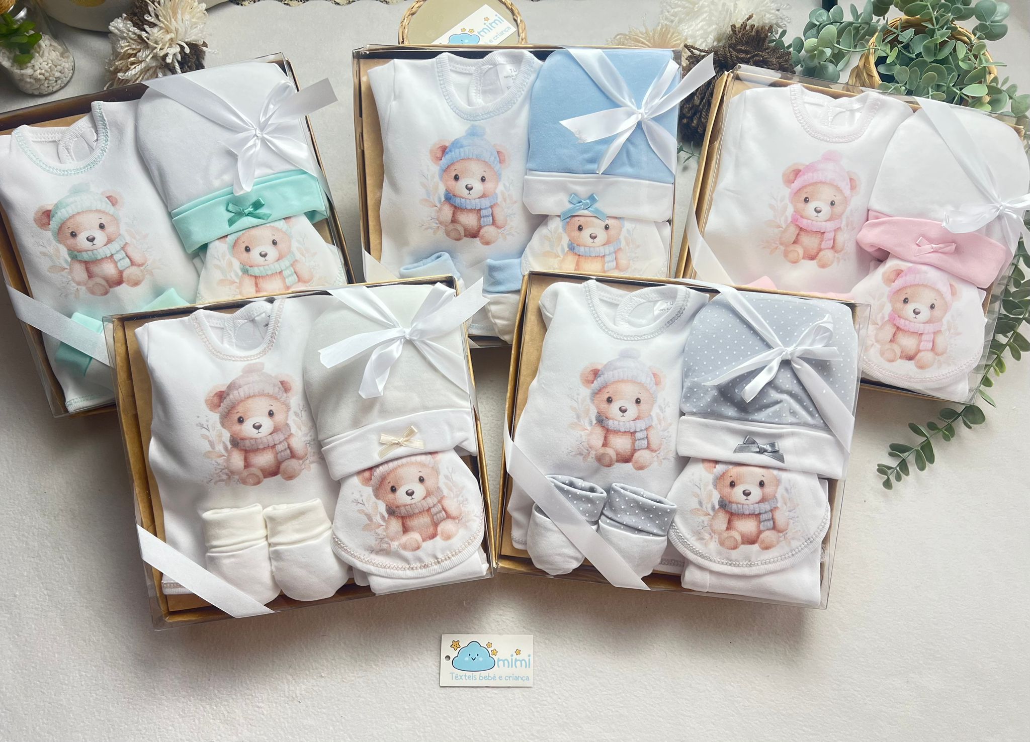 Conjunto Interiores Ursinho Cachecol - Image 2