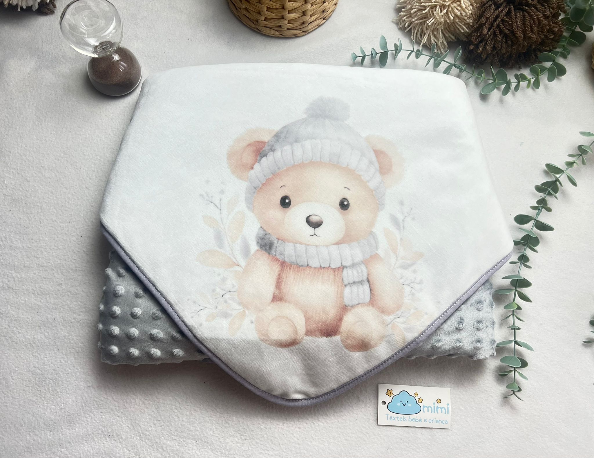 Mantinha Ursinho Cachecol - Image 4