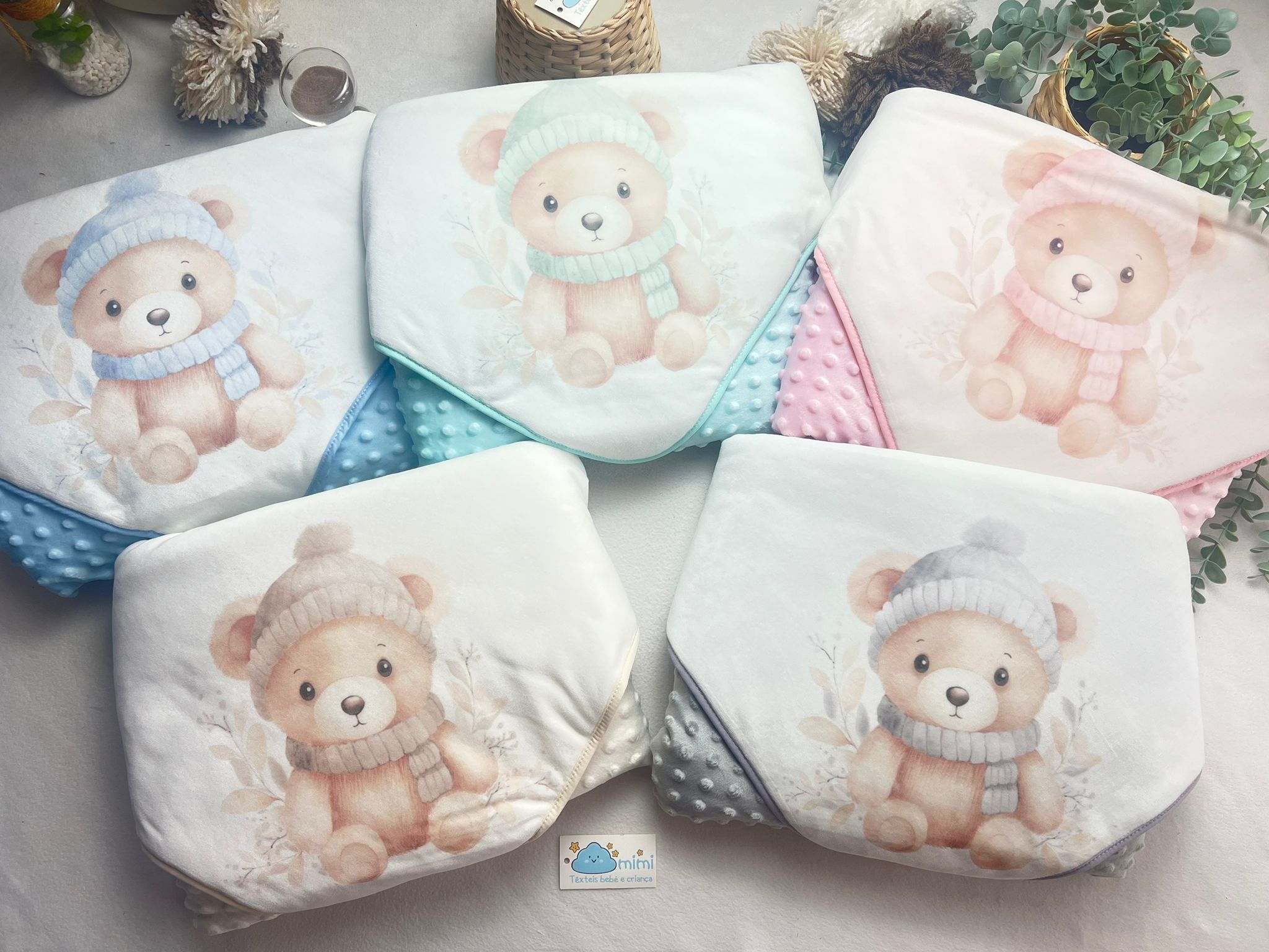 Mantinha Ursinho Cachecol - Image 2