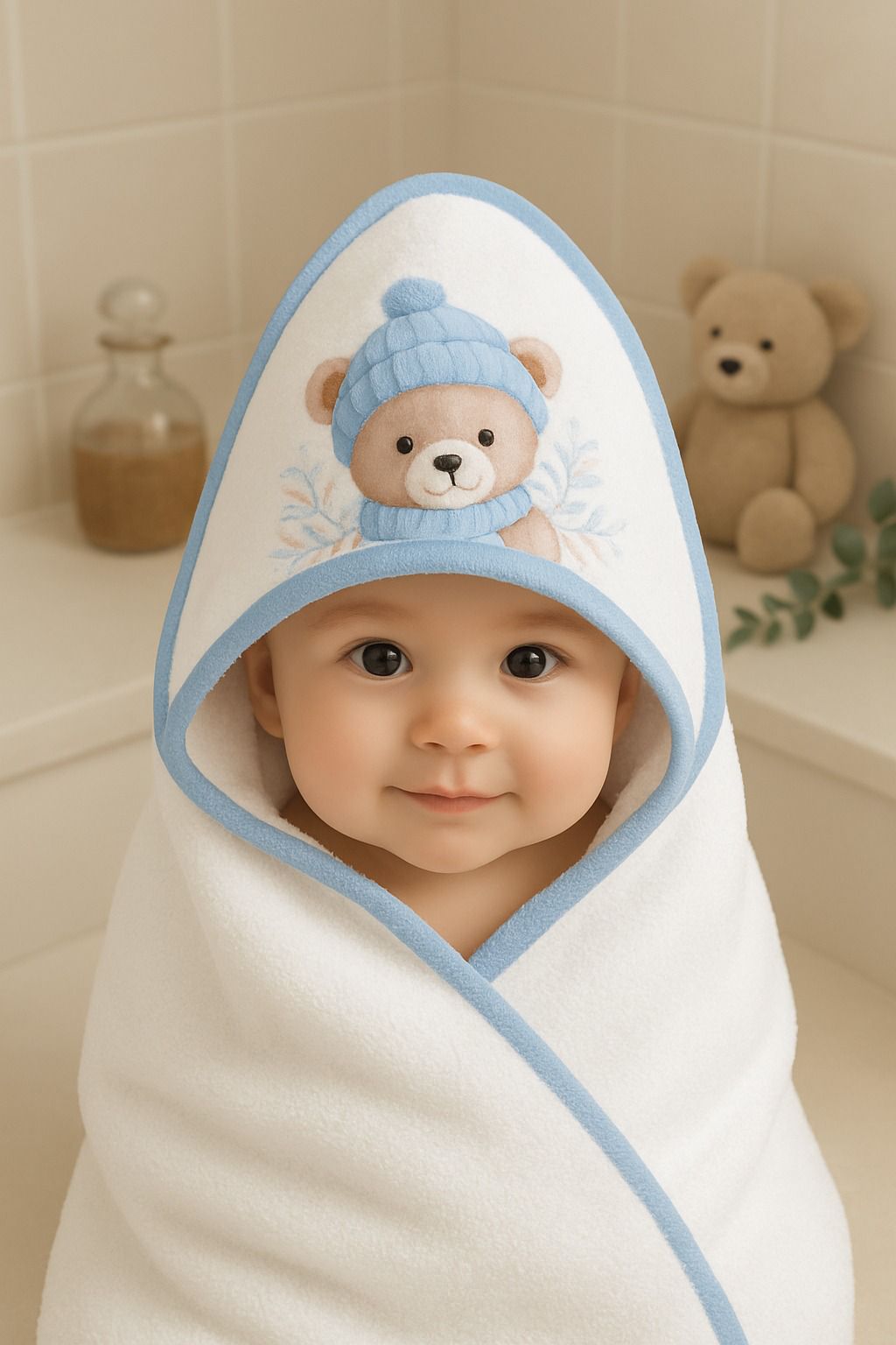 Toalha Ursinho Cachecol