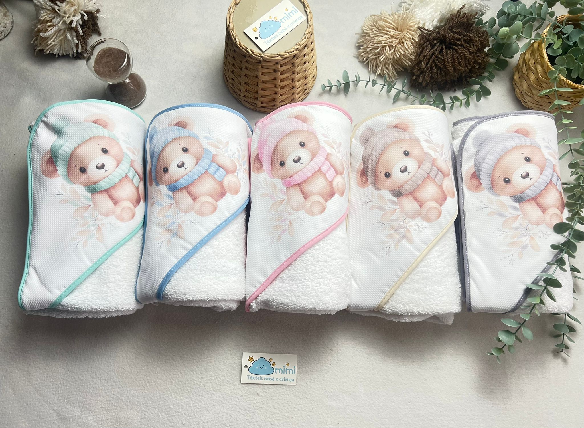 Toalha Ursinho Cachecol - Image 2