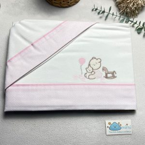 Jogo de Cama Flanela Cavalinho/Balão