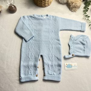 Conjunto Macacão REF. 612 Azul