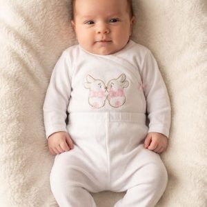 Body + Collant 2 Coelhos Rosa