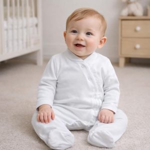 Babygrow Branco Simples