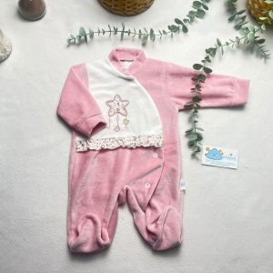 Babygrow Estrela Rosa Velho