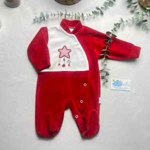 Babygrow Estrela Vermelho