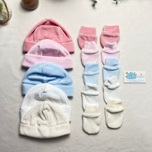 Gorro + Luvas em Veludo