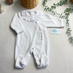 Babygrow Golinha Simples Branco