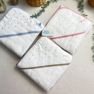 Toalha Pintinhas e Laço
